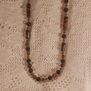 Miriam Haskell glass beaded necklace